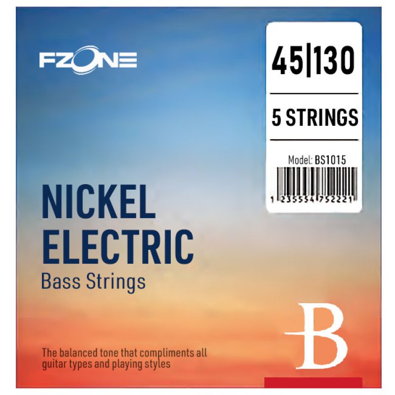 Набор струн FZONE BS1015 ELECTRIC BASS STRINGS (45-130)